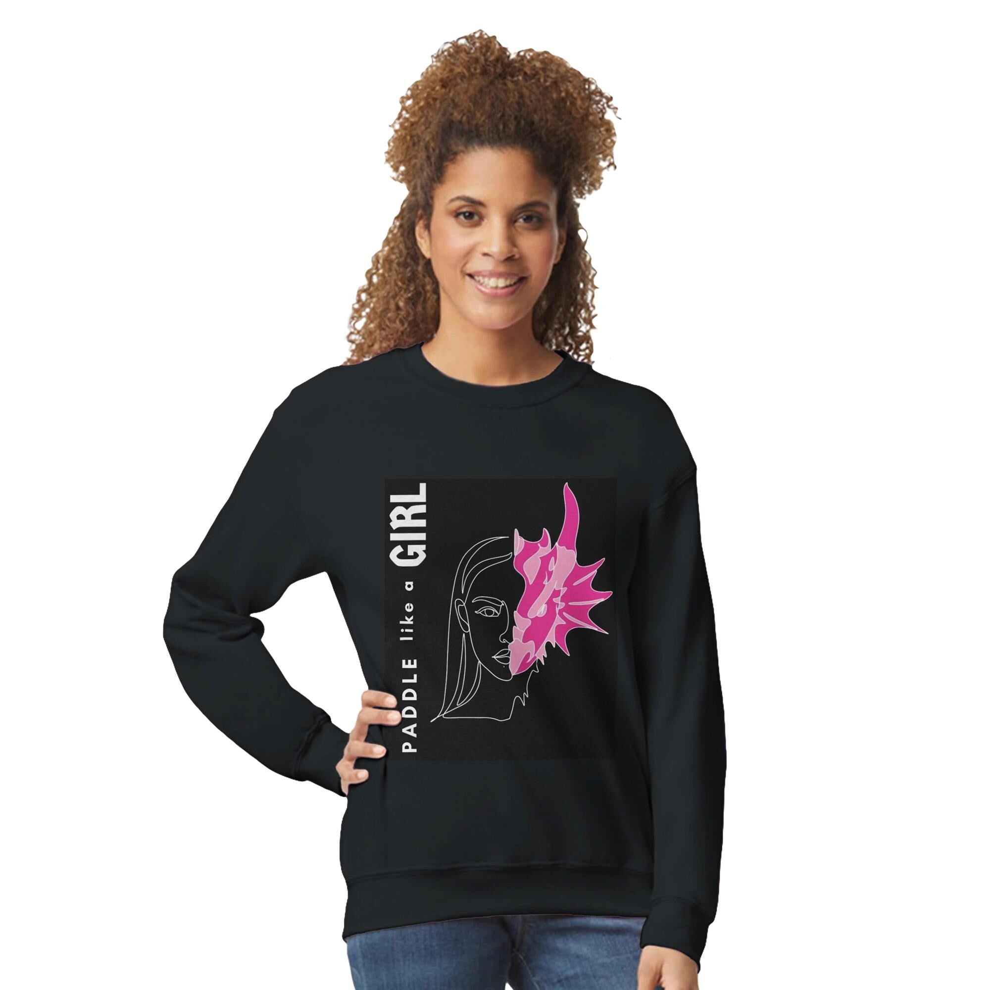 Dragon Boat Paddle Sweatshirt, Breast Cancer Awareness Survivor Shirt