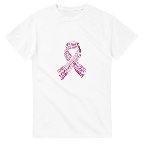 Breast Cancer Survivor Dragon Boat T-Shirt, Awareness Support Hope Ribbon Crewneck
