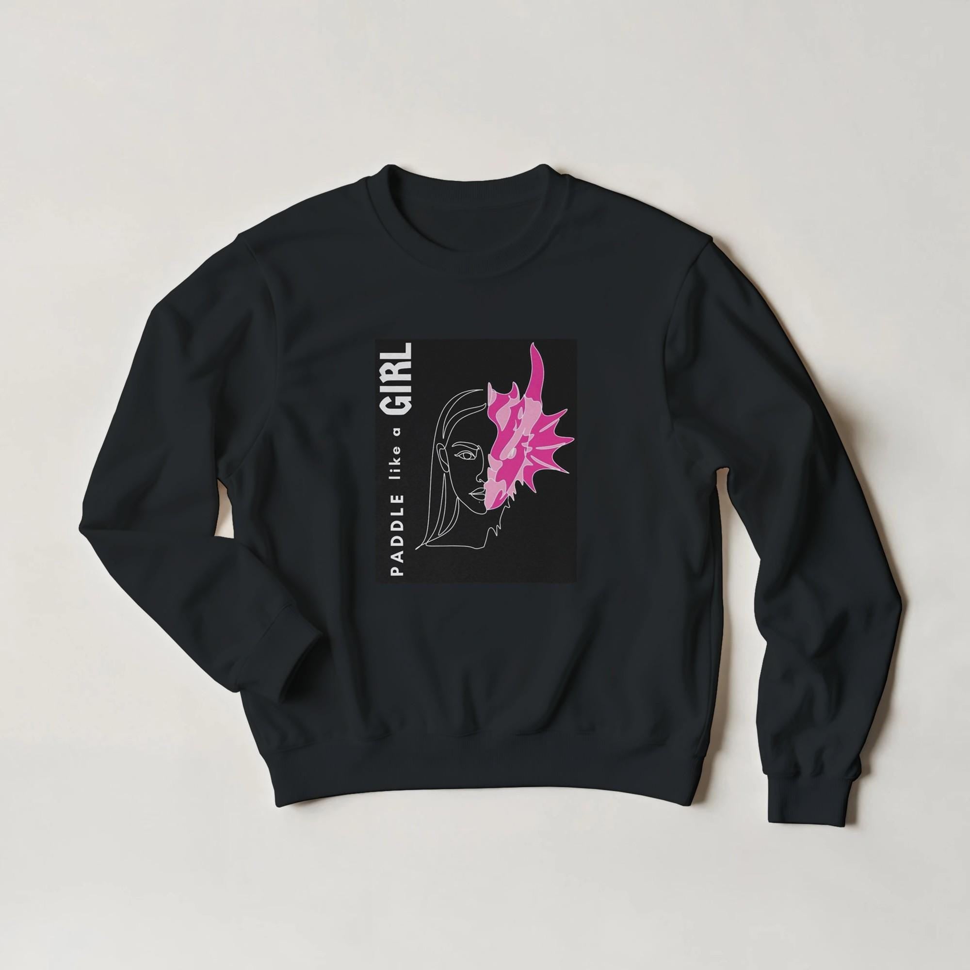 Dragon Boat Paddle Sweatshirt, Breast Cancer Awareness Survivor Shirt