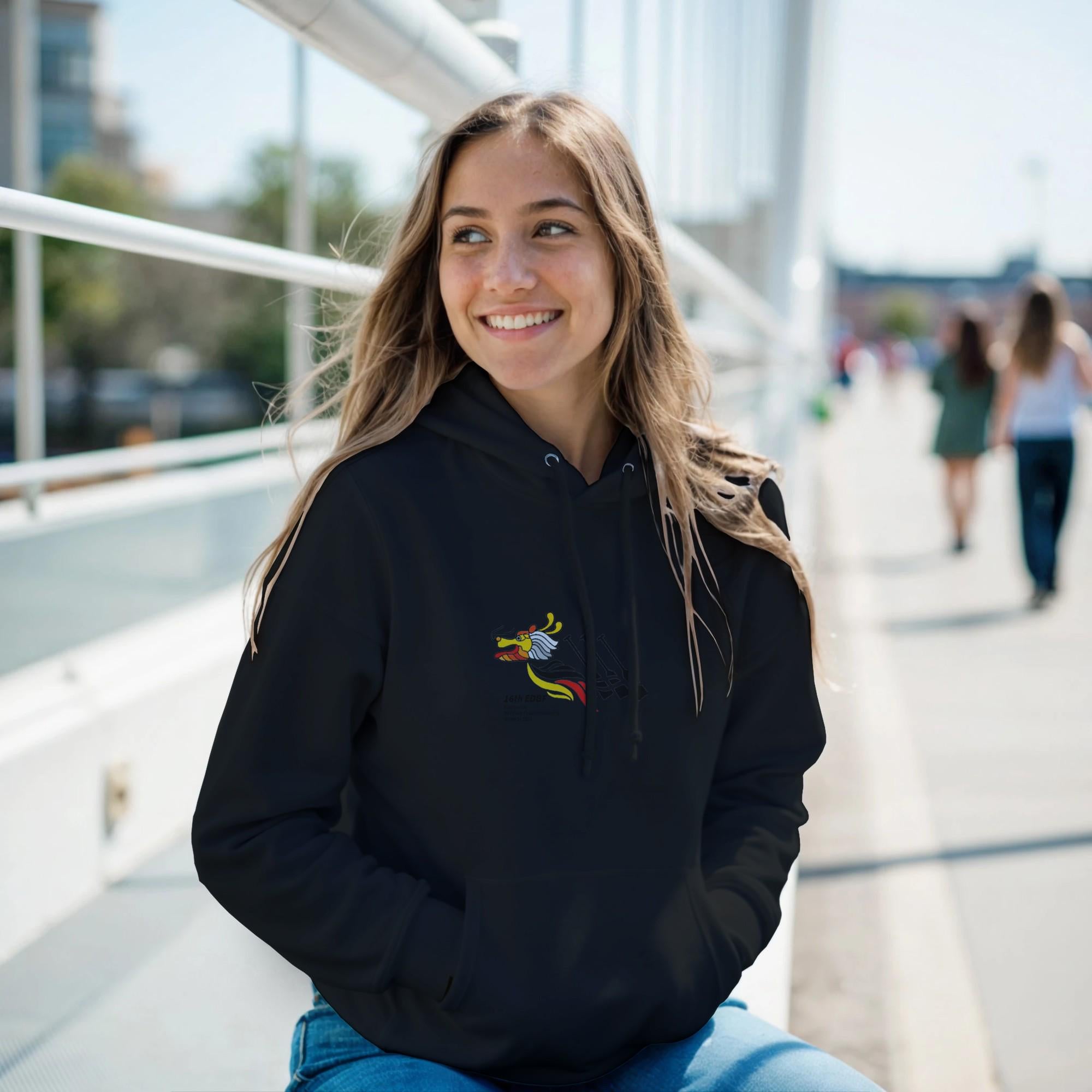 EDBF Dragon boat Munich 2026  (Unofficial) , Paddle - Classic Unisex Pullover Hoodie | Gildan® 18500