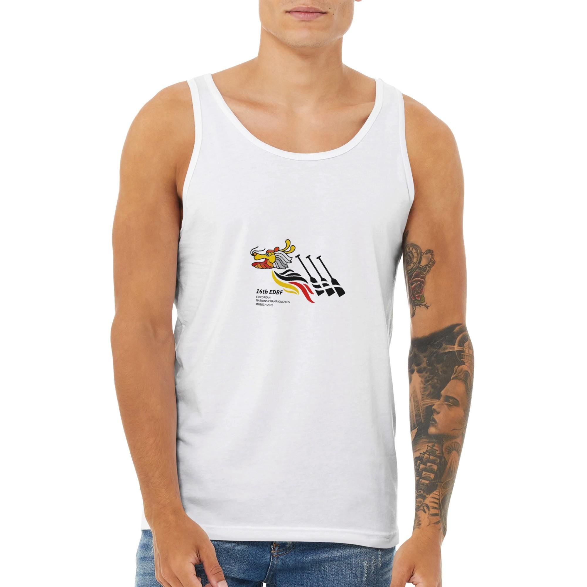 Dragon Boat Munich 2026 Tank Top – European Nations Championships Apparel