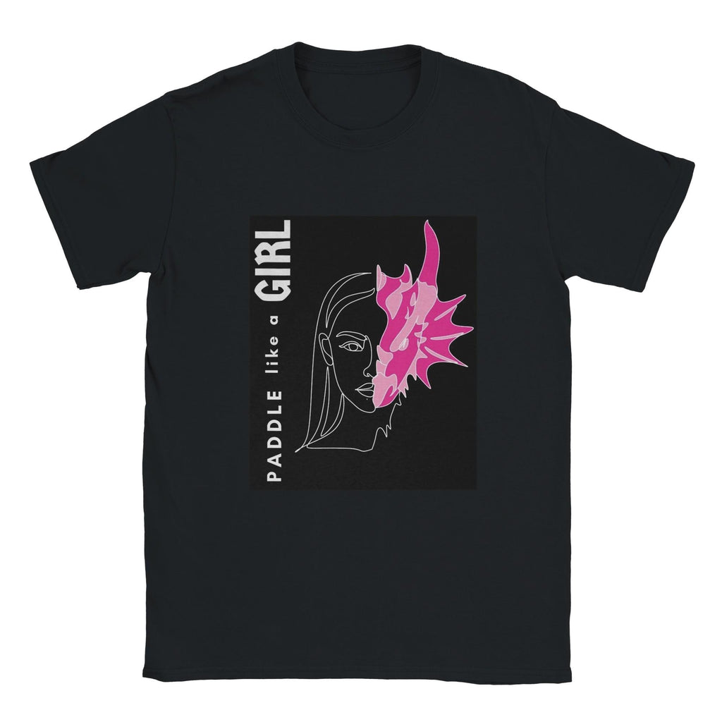 Dragon Boat Paddle T-Shirt, Pink Hope Ribbon Survivor Shirt