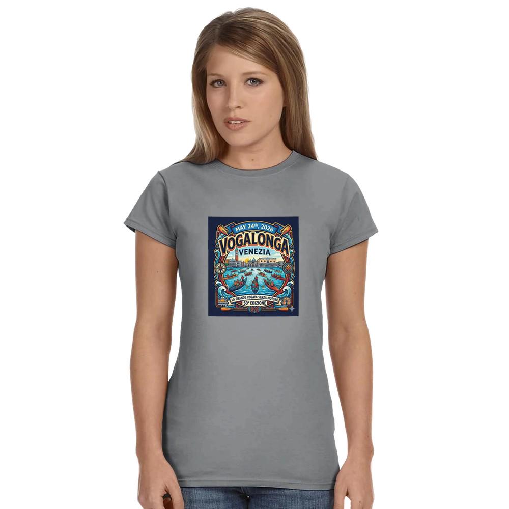 Vogalonga Venezia 2026 Dragon Boat Race T-Shirt, Classic Cotton Crewneck