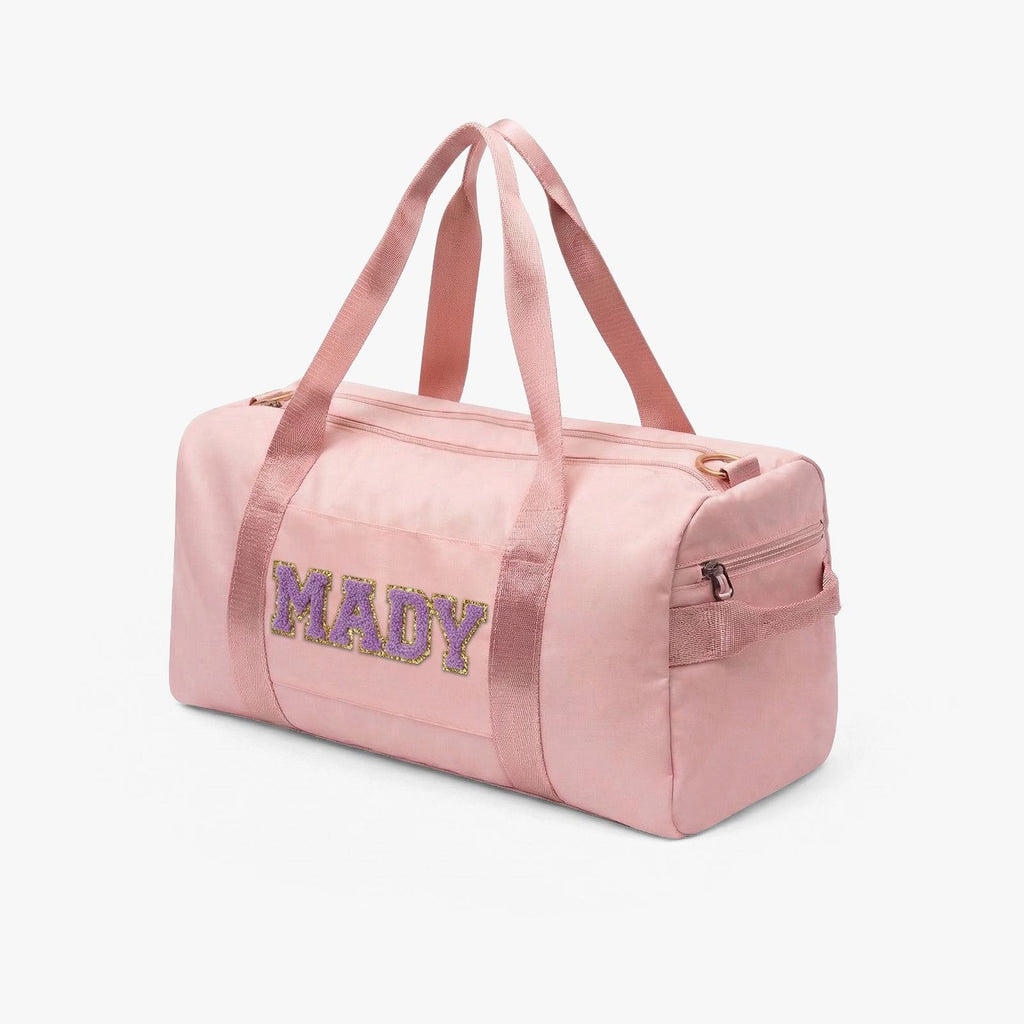 Personalized Custom Letter Embroidery Oxford Duffel Gym Bag