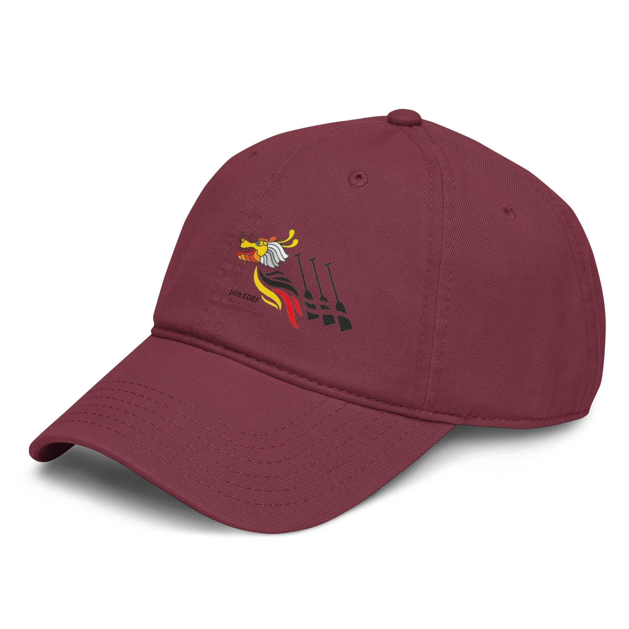 Unofficial EDBF 16th European Championships Garment washed baseball cap