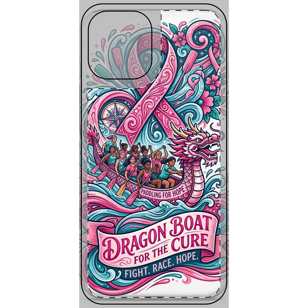 Dragon Boat for the Cure Phone Skin | Breast Cancer Awareness Ribbon