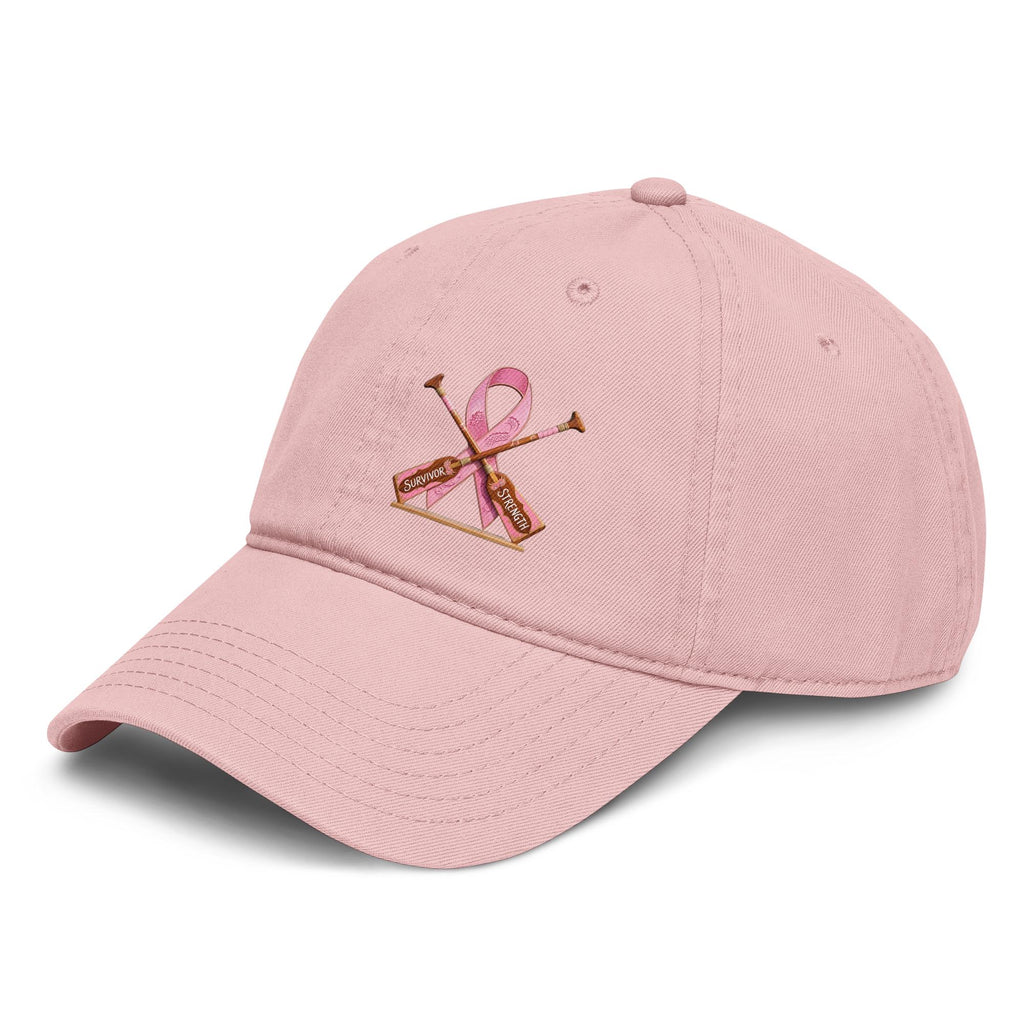 Breast Cancer Paddle. Garment washed baseball cap
