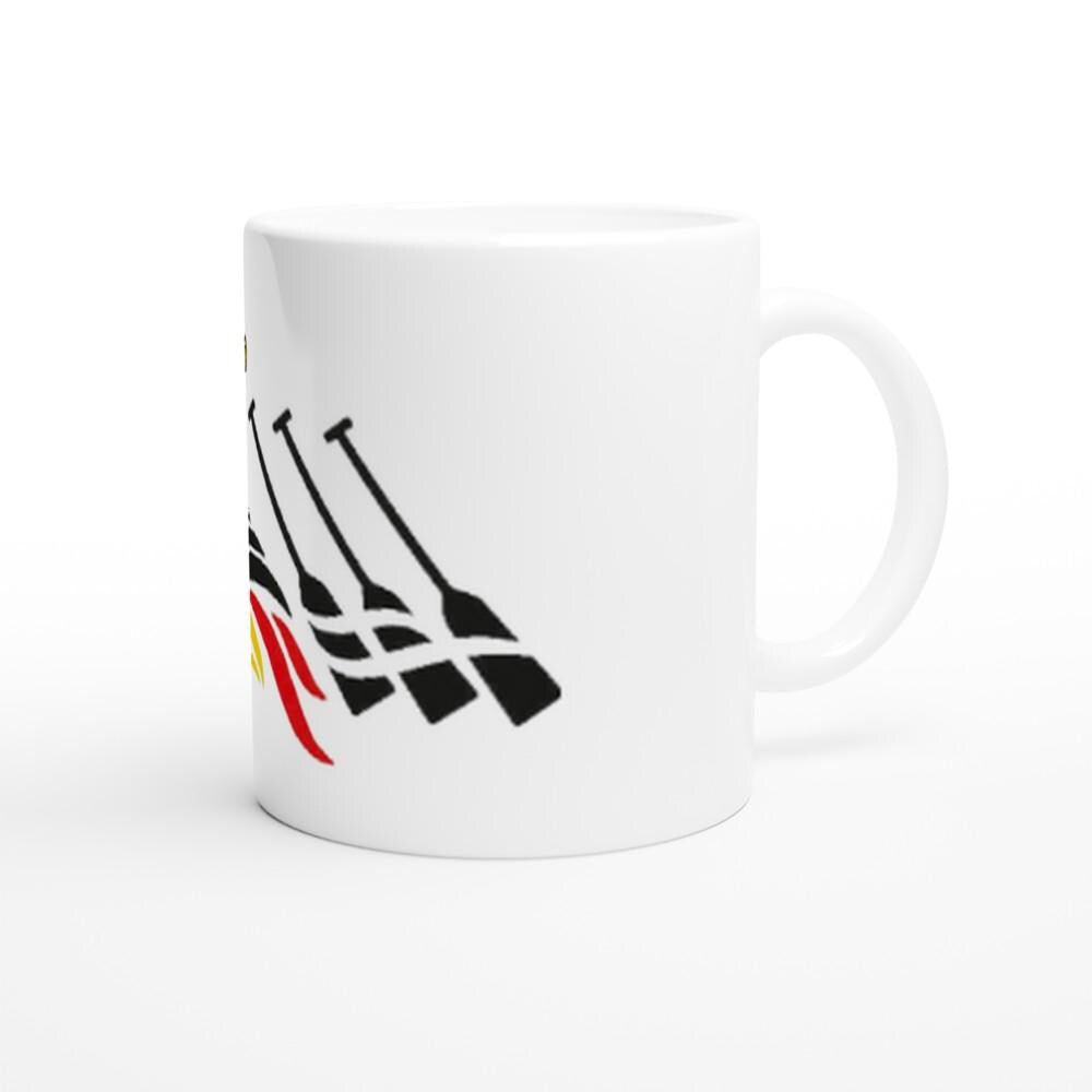 EDBF Dragon boat Munich 2026 White 11oz Ceramic Mug (Unofficial)