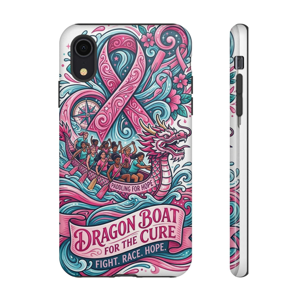 Dragon Boat for the Cure Phone Case | Breast Cancer,  Awareness,  Pink Ribbon, Paddle