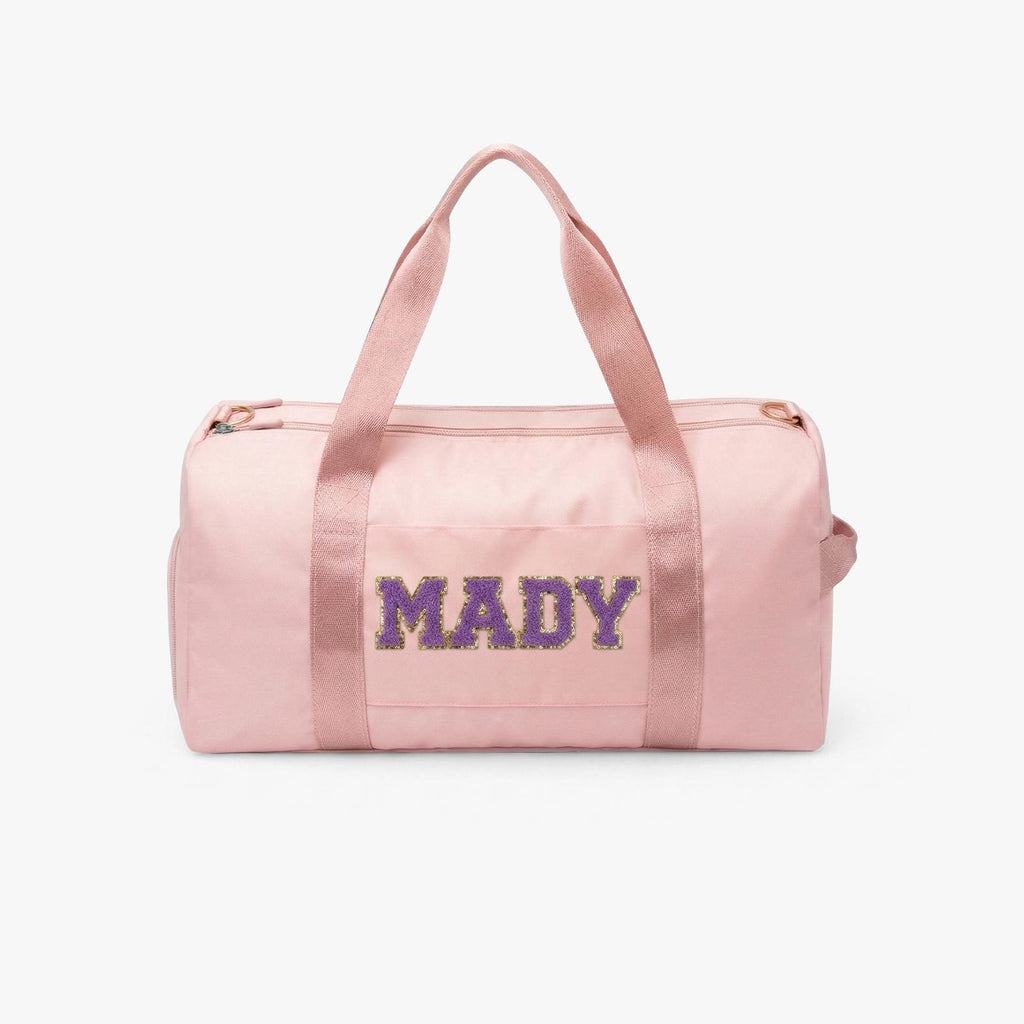 Personalized Custom Letter Embroidery Oxford Duffel Gym Bag