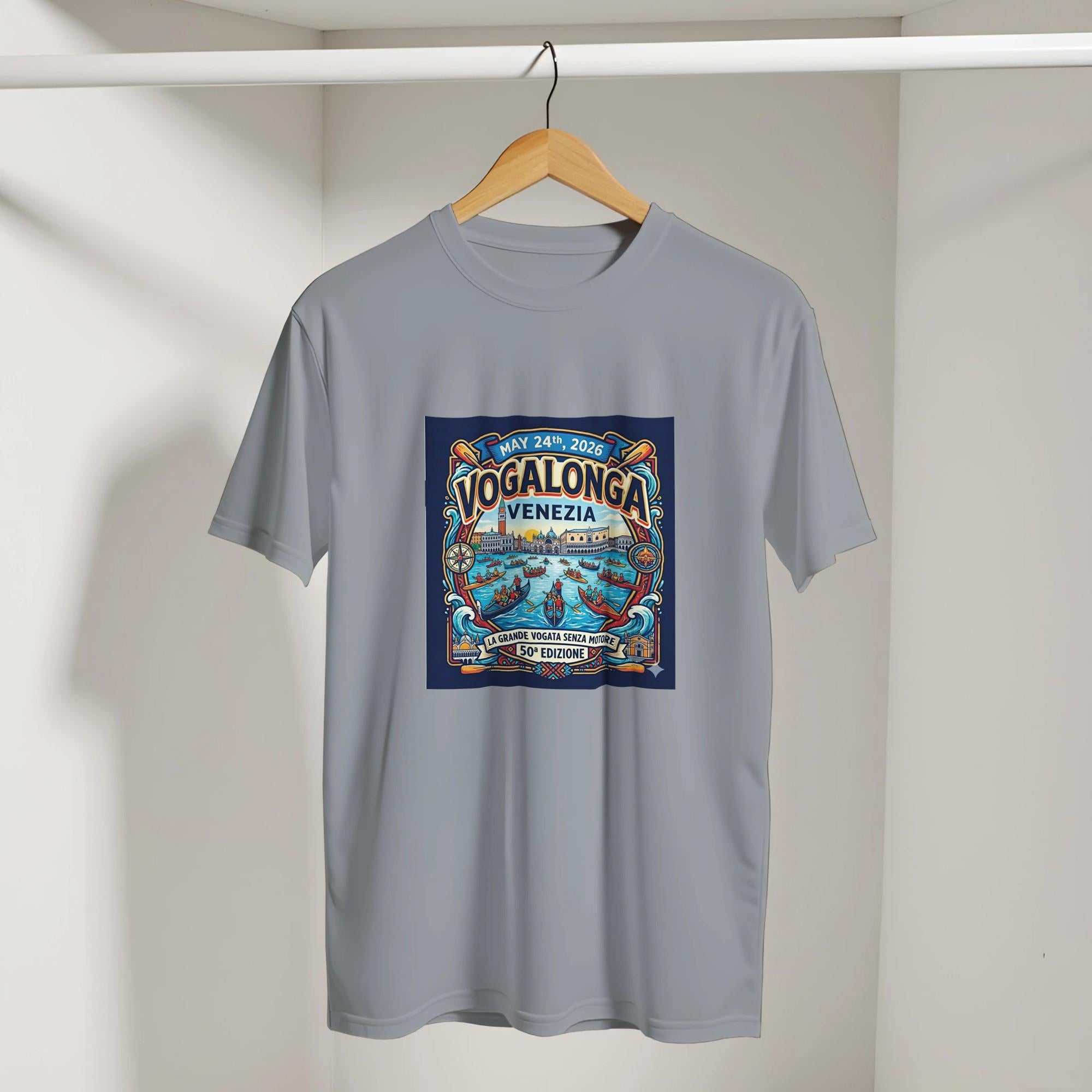 Vogalonga Venezia 50th Edition Dragon Boat T-Shirt, May 24th 2026 Classic Crewneck