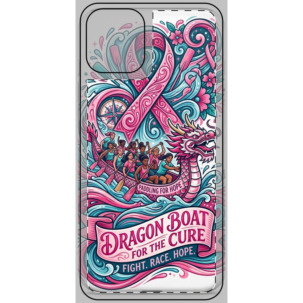 Dragon Boat for the Cure Phone Skin | Breast Cancer Awareness Ribbon