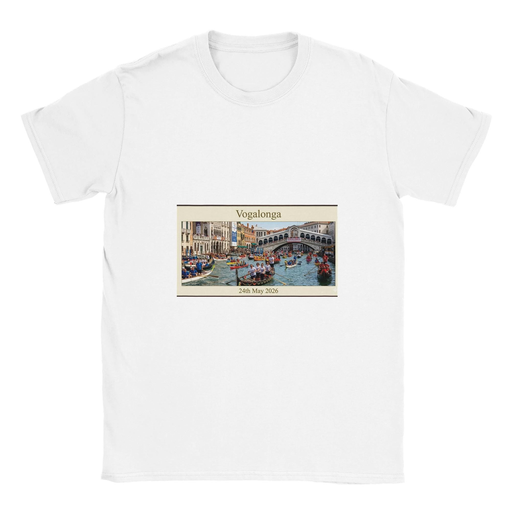 Vogalonga 2026 Classic Unisex Crewneck T-shirt | Gildan® 64000 White