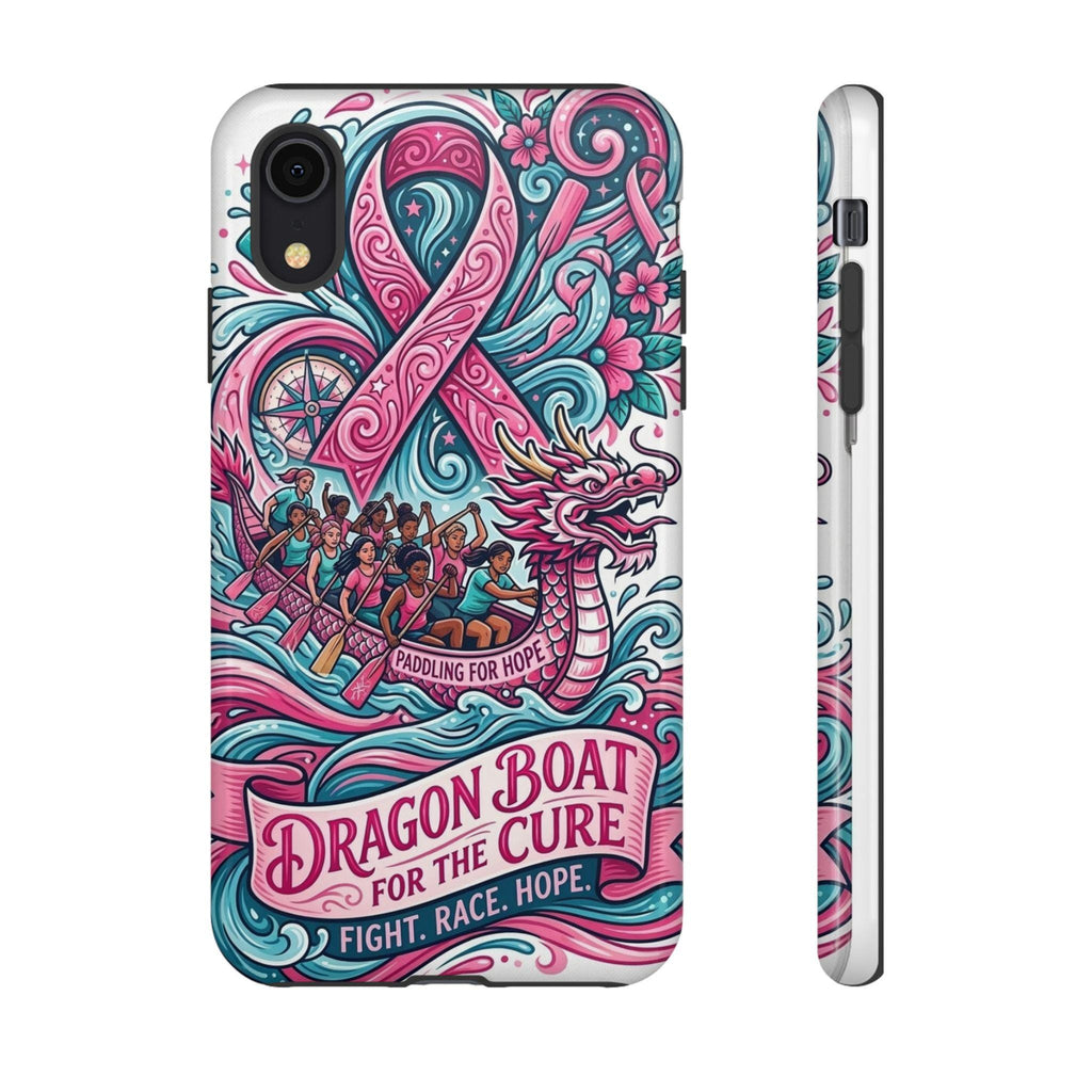 Dragon Boat for the Cure Phone Case | Breast Cancer,  Awareness,  Pink Ribbon, Paddle