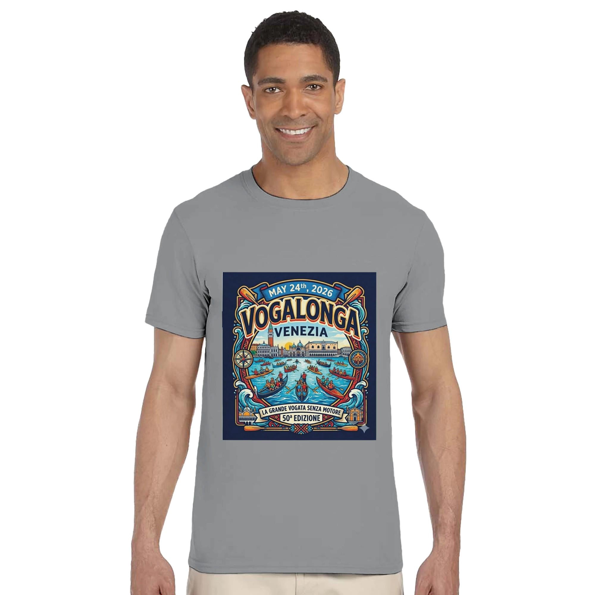 Vogalonga Venezia 50th Edition Dragon Boat T-Shirt, May 24th 2026 Classic Crewneck