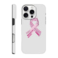 Breast Cancer Survivor Tough Case, Pink Ribbon Awareness Support Phone Protection