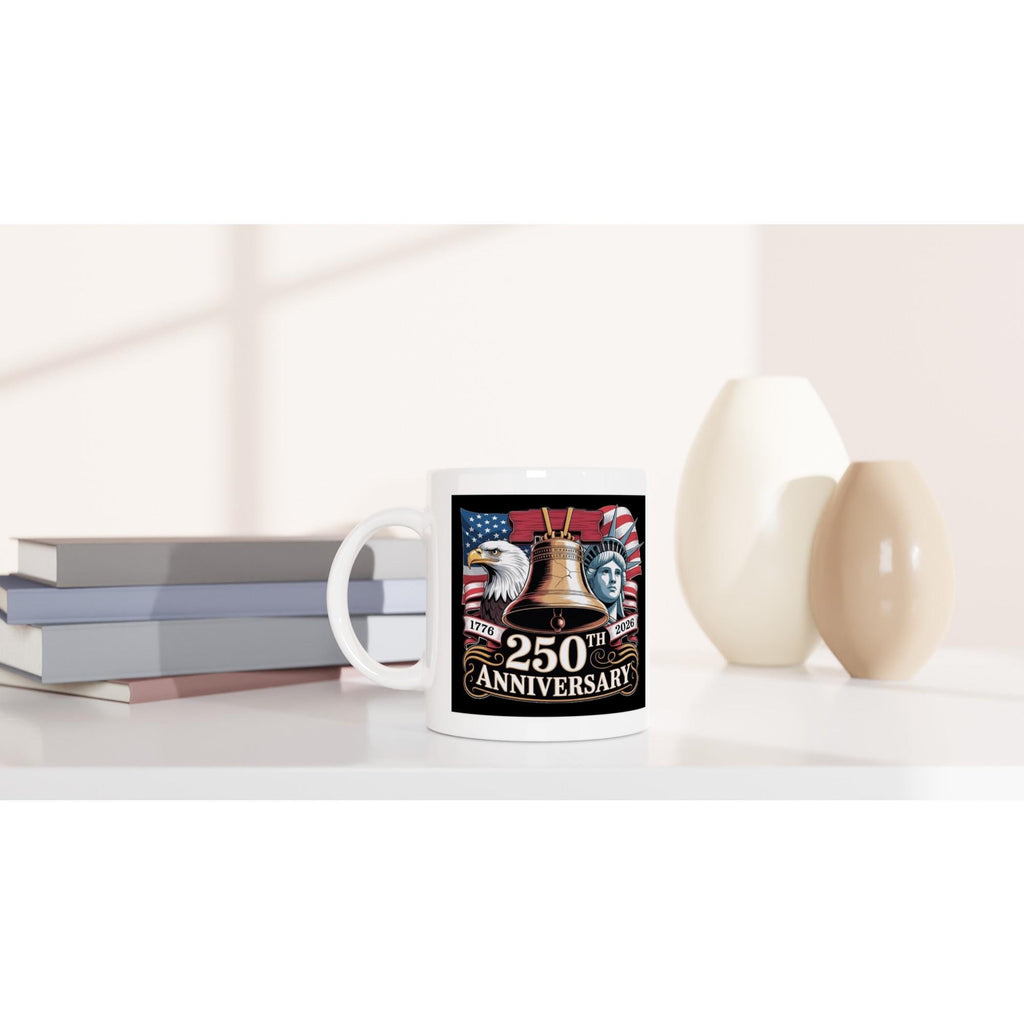 250 years of Independence White 11oz Ceramic Mug