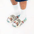 My Coffee is a Medical Intervention- Nurse Slides – Funny Medical Professional Comfort Sandals
