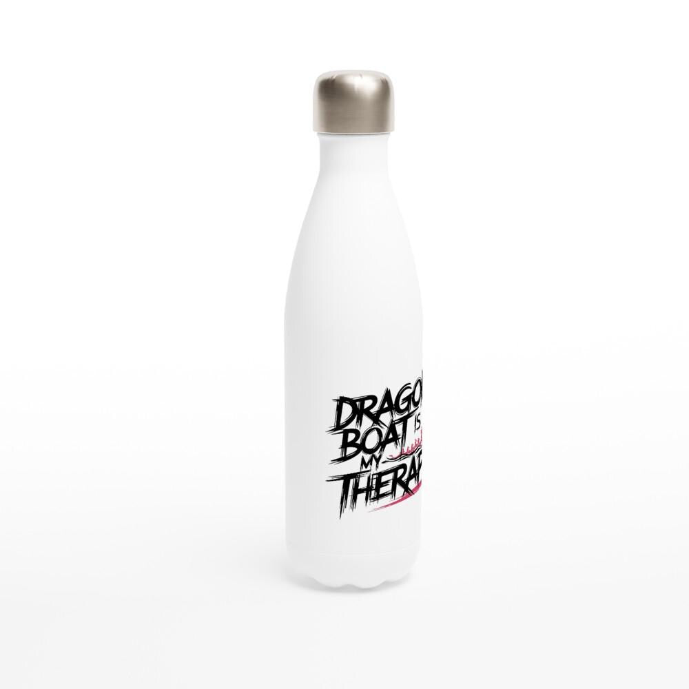 Dragon boat Theropy  | SOL'S 11939 - White 17oz Stainless Steel Water Bottle