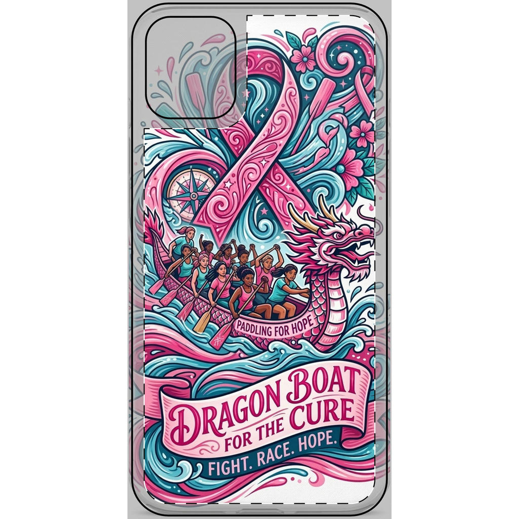 Dragon Boat for the Cure Phone Skin | Breast Cancer Awareness Ribbon