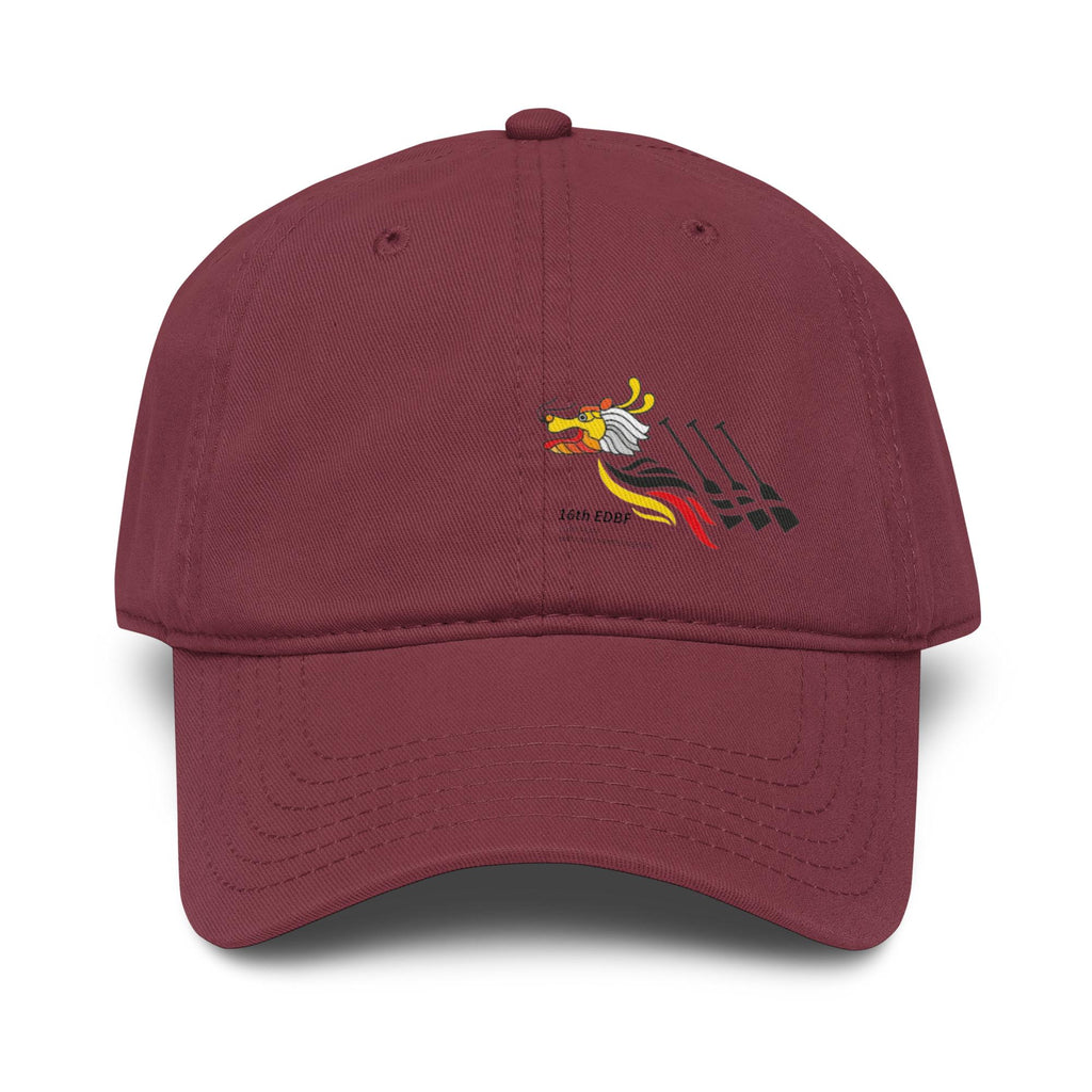 Unofficial EDBF 16th European Championships Garment washed baseball cap