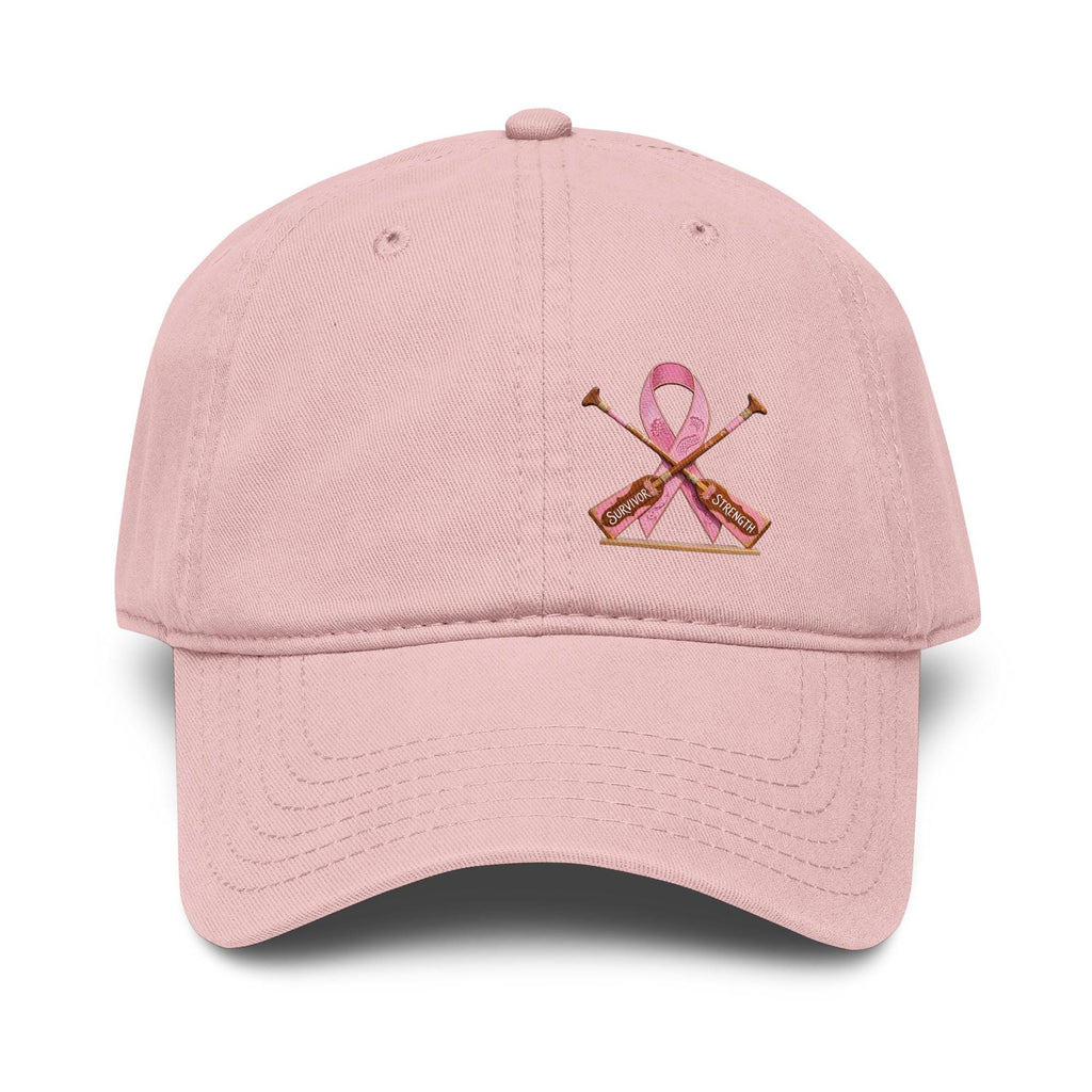 Breast Cancer Paddle. Garment washed baseball cap