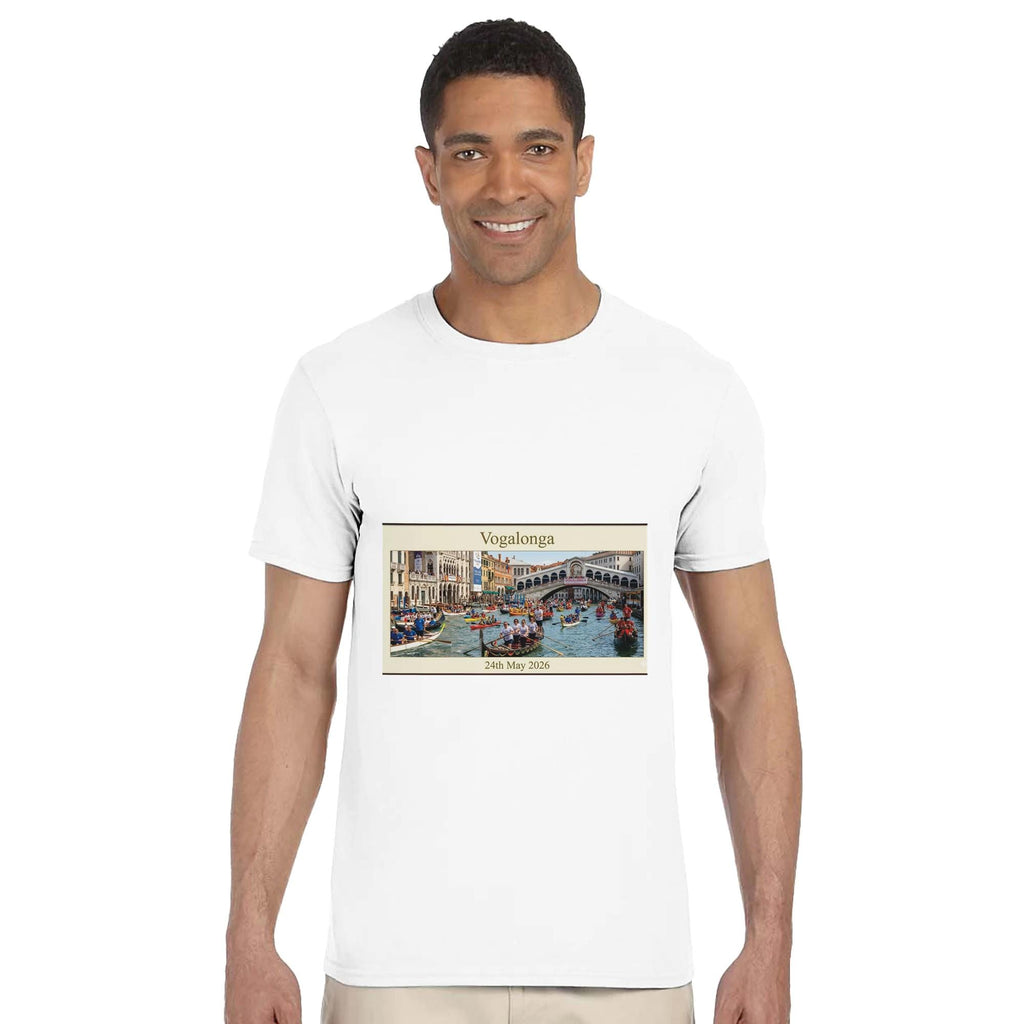 Vogalonga 2026 Classic Unisex Crewneck T-shirt | Gildan® 64000 White